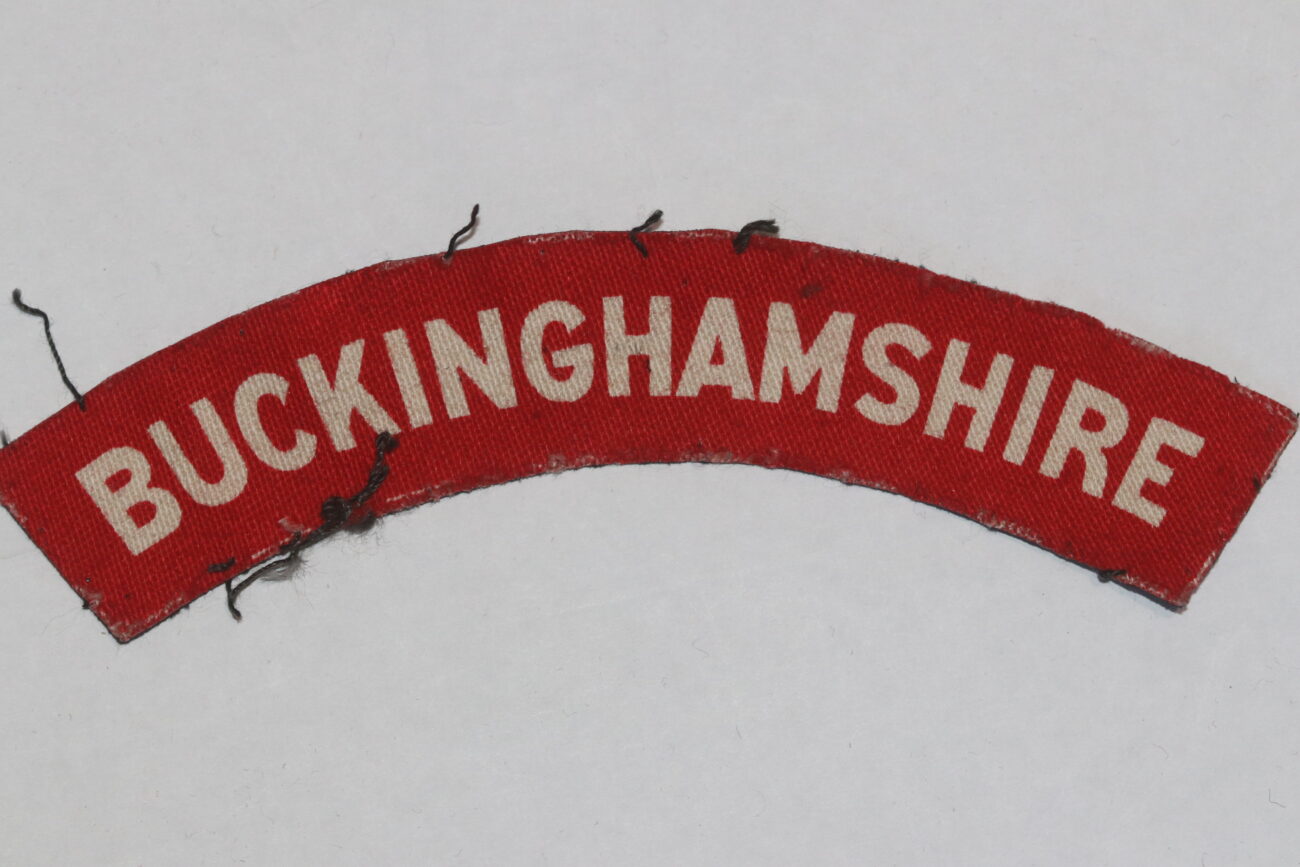 Mostrine Spalline Originali British Army Leicestershire Regiment – Seconda Guerra Mondiale